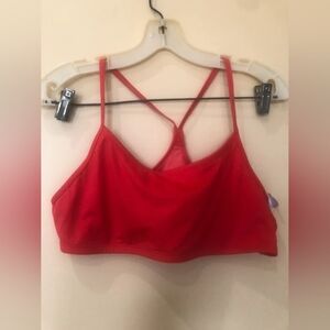 Women's Strappy Red Bralette